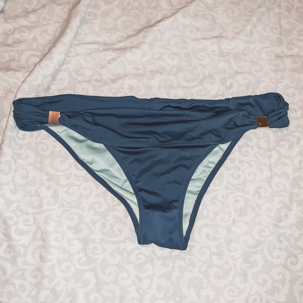 👙VICTORIA’S SECRET BLUE BIKINI BOTTOMS